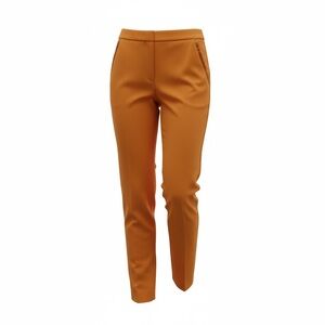 Anthropologie cartonnier orange strapless dress pants